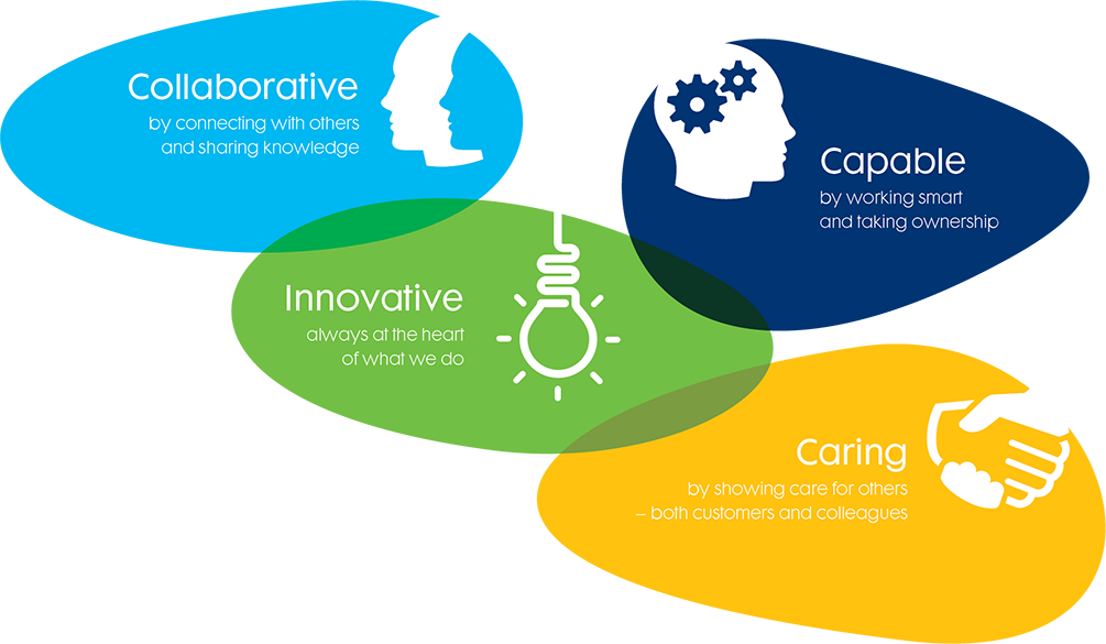 Nutreco 'The Hub' – values graphic